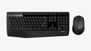 Logitech MK345 Comfort Wireless Keyboard and Mouse Combo (Black) English ID787
