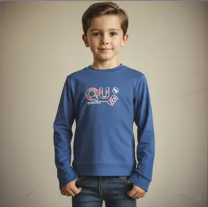 Brave Shirt with Graphic QUE on Long Sleeves ID2200