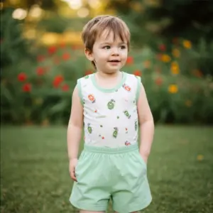Elite Sleeveless T-Shirt and Shorts Set ID2503