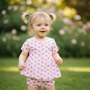 Proven Dress and Shorts Set Ice Cream ID2587