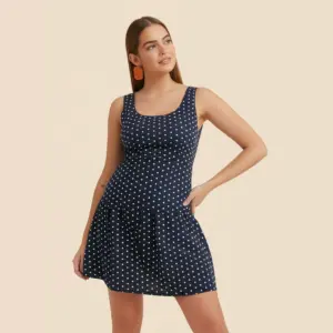 Astonishing Dress Navy Blue ID2926