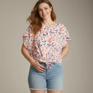Effortless Blouse Pink ID2984