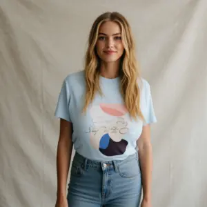Gorgeous T-Shirt Light Blue ID4343