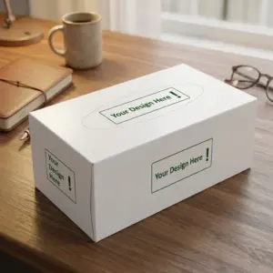 Personalized Custom Printed Ultimate Soft Facial Tissues