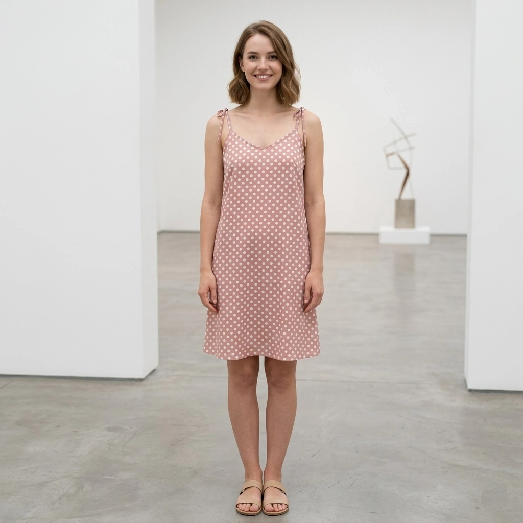 Unique Chic Polka Dot Summer Dress