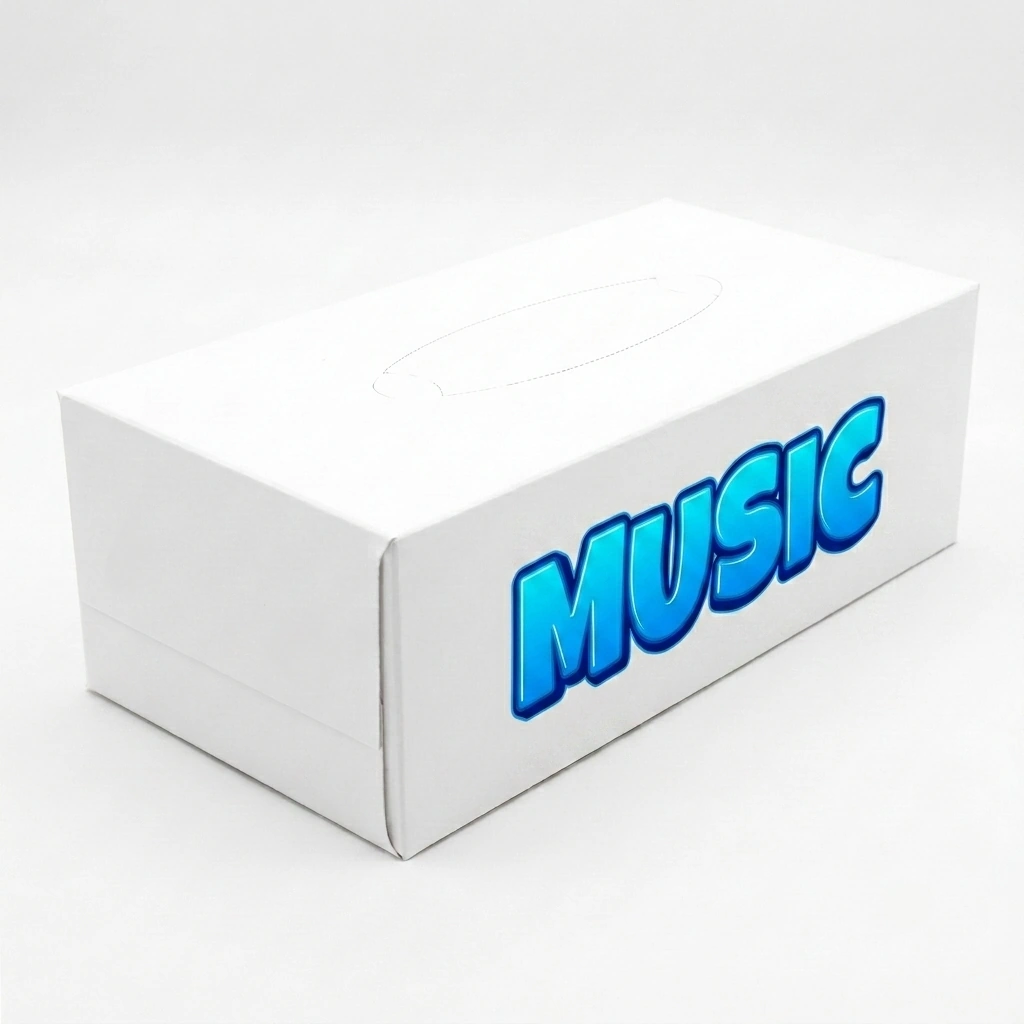 Facial Tissues Personalized Ultimate Soft, music, entertainment, song, celebrations, love