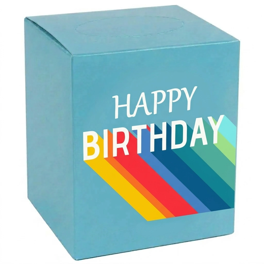 Facial Tissues Personalized Ultimate Soft, happy, birthday, celebrations