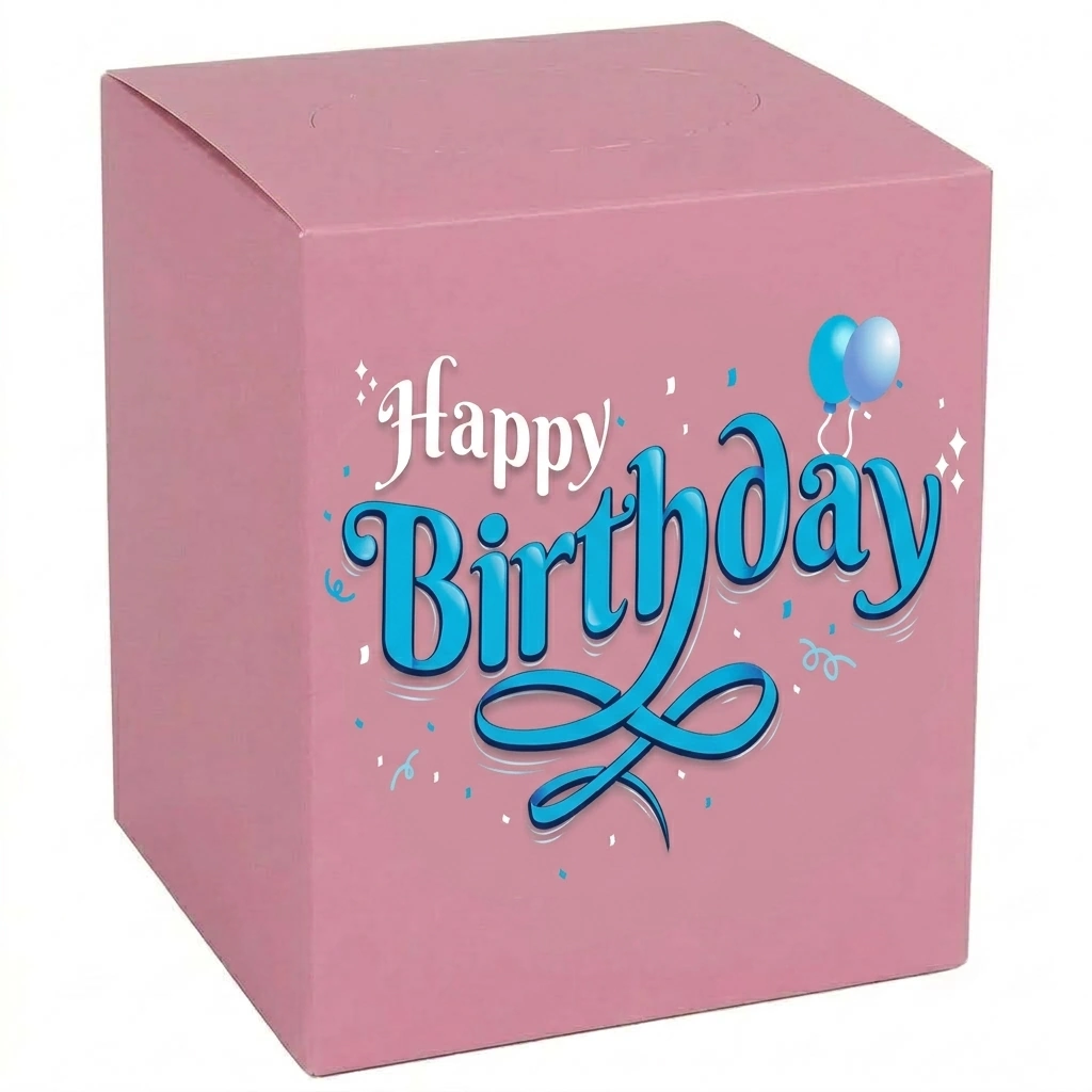 Facial Tissues Personalized Ultimate Soft, happy, birthday, celebrations