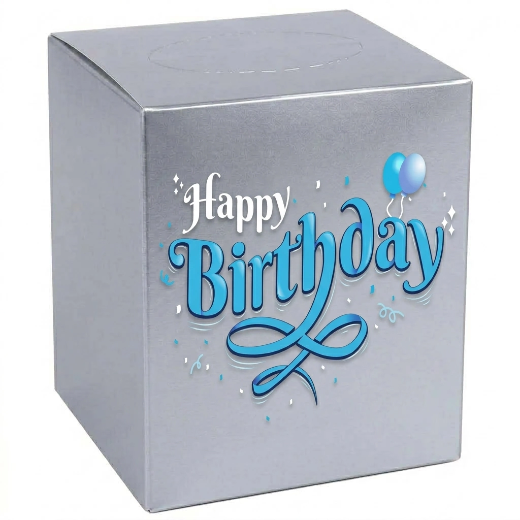Facial Tissues Personalized Ultimate Soft, happy, birthday, celebrations